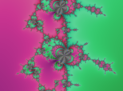 fractal image from the Mandelbrot set