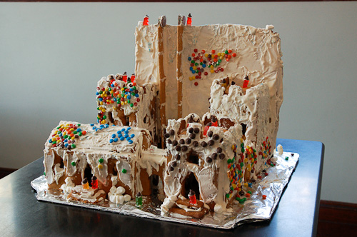 Castle Black gingerbread