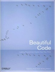 Cover of Beautiful Code: blue with birds