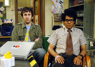 Roy and Moss from The IT Crowd