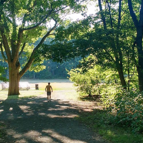 Nat, walking