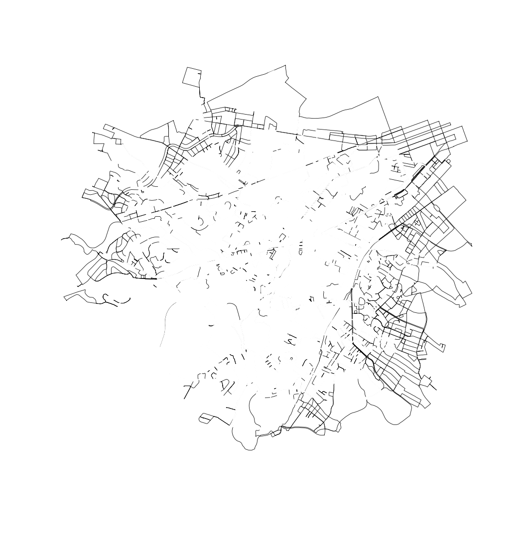 New streets in the second hundred walks