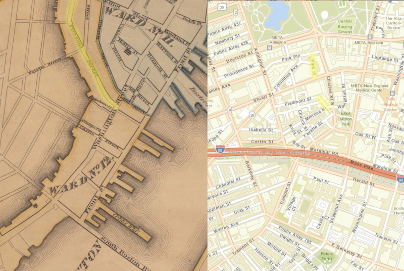 Boston, before and after