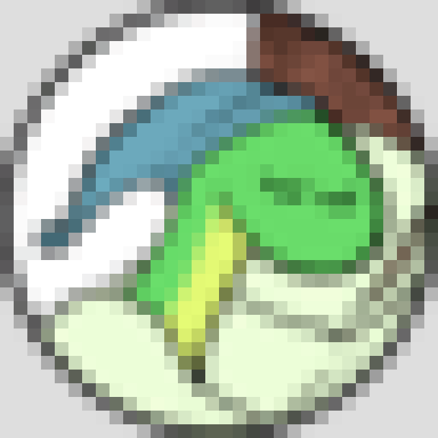 32-pixel rendering of Sleepy Snake