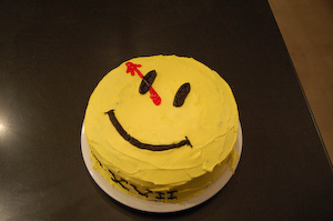 Watchmen cake