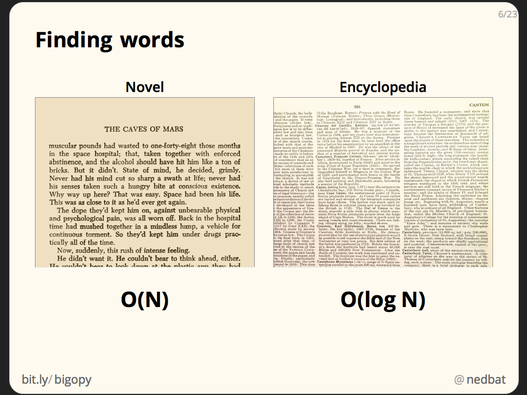 Finding words