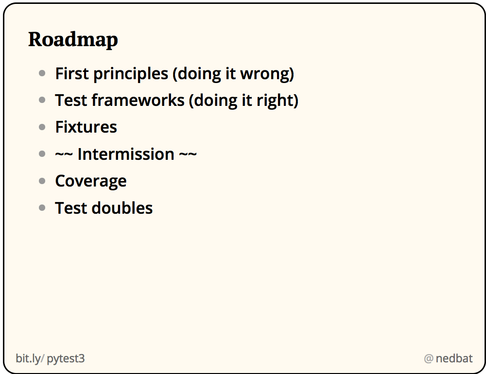 Roadmap