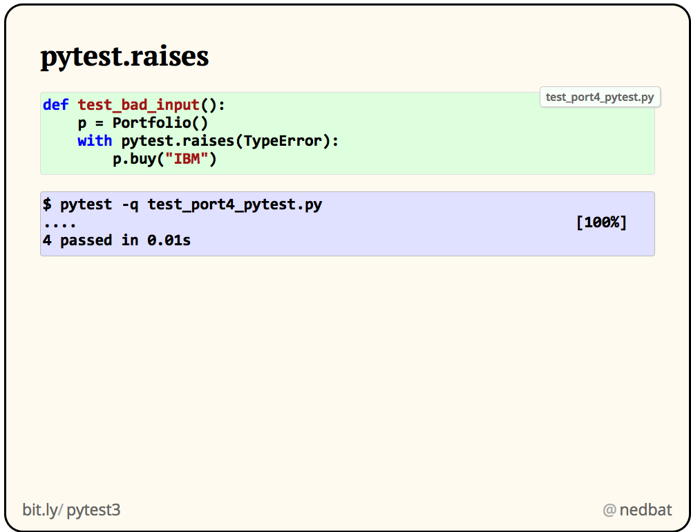 pytest.raises